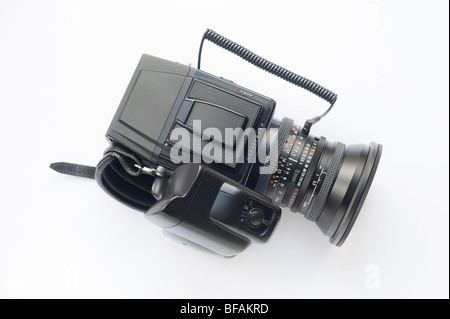 Hasselblad 503cw Kamera ausgestattet mit Digitalrückteil Stockfoto