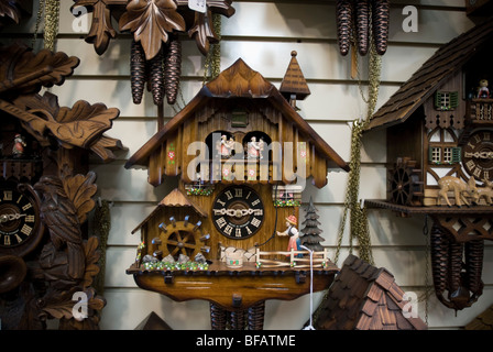 Frankenmuth Clock Company in Frankenmuth, Michigan, Vereinigte Staaten von Amerika Stockfoto