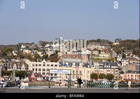 Trouville, Hafen, Calvados, Normandie, Frankreich Stockfoto