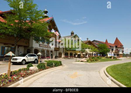 Bayerischen Inn Lodge, Frankenmuth, Michigan, Vereinigte Staaten von Amerika Stockfoto