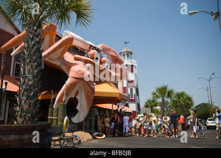 Riesige Krabbe Restaurant in Myrtle Beach, South Carolina, Vereinigte Staaten von Amerika Stockfoto