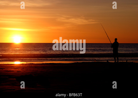Fischer am Cable Beach in Broome, Western Australia, Australia Stockfoto