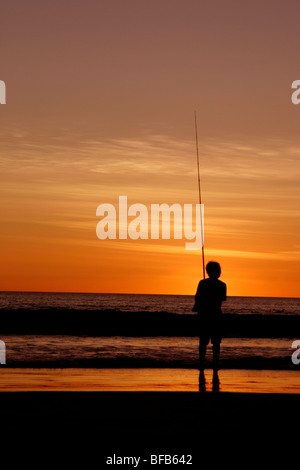 Fischer am Cable Beach in Broome, Western Australia, Australia Stockfoto