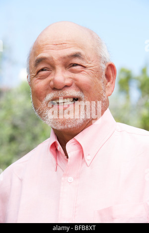 Portrait Of Senior Woman Smiling Stockfoto