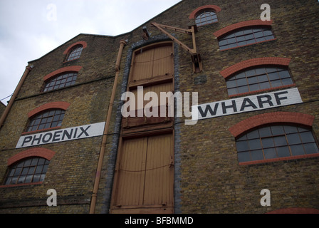 Phoenix Wharf Wapping High Street London E1 UK Stockfoto