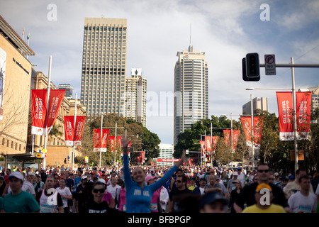 City2Surf Rennen 2009 Stockfoto