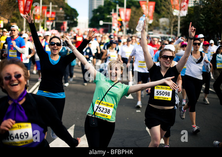 City2Surf Rennen 2009 Stockfoto