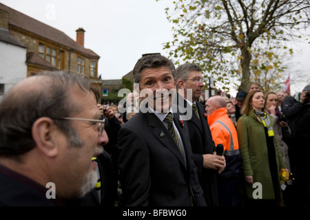 Nick Fry (GBR) Brawn GP Team Chief Executive Officer bei Brawn GP Parade Brackley Northamptonshire Stockfoto