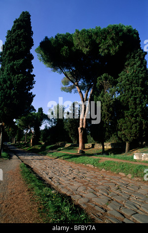 Italien, Rom, Via Appia Antica, Alte Appia, römerstraße Stockfoto