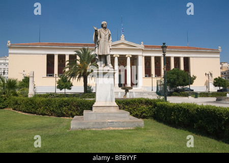 Nationale und Kapodistrian Universität von Athen, Griechenland Stockfoto