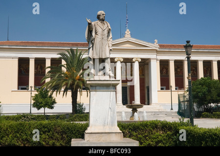 Nationale und Kapodistrian Universität von Athen, Griechenland Stockfoto