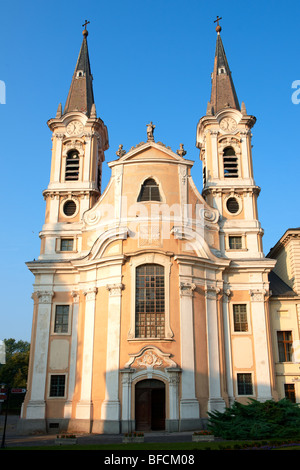 Die barocke Jesuitenkirche und Museum, Esztergom, Ungarn Stockfoto