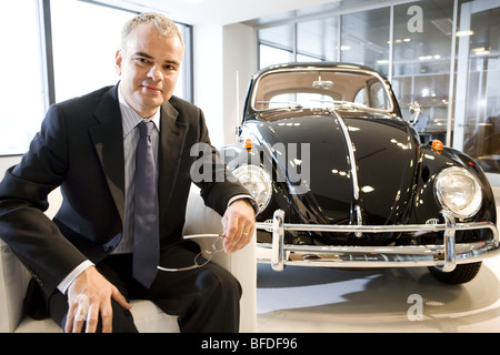 VW of America CEO Stefan Jacoby Porträt. Stockfoto