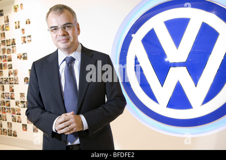 VW of America CEO Stefan Jacoby Porträt. Stockfoto