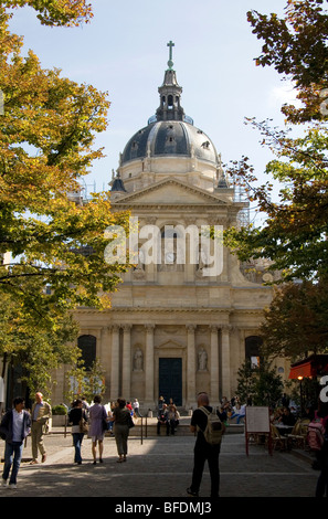 Der Sorbonne in Paris, Frankreich gelegen. Stockfoto