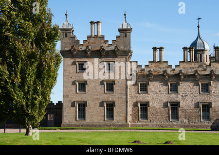 Etagen Burg Kelso Roxburghshire Schottland Design von William Adam mit Modifikationen von Vanbrugh und Playfair Stockfoto