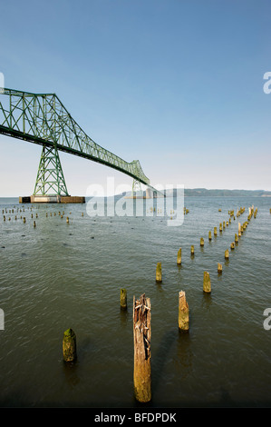 Die Astoria-Megler Brücke Astoria Oregon USA Stockfoto