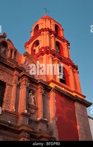 Die Kirche von El Oratorio de San Felipe Neri, San Miguel de Allende, Mexiko. Stockfoto