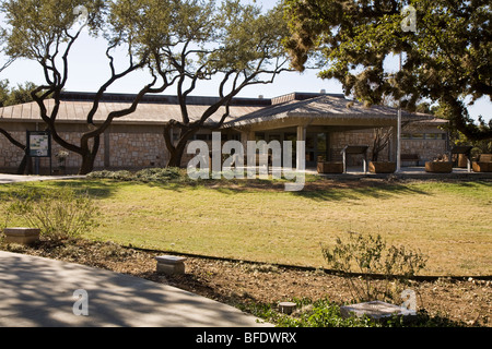 Das Besucherzentrum in der Lyndon B. Johnson National Historical Park Stockfoto