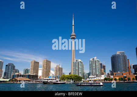 Toronto ab Harbourfront, Toronto, Ontario, Kanada Stockfoto
