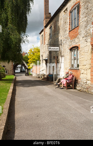 Das Museum in der Dorchester Abbey in Dorchester on Thames, Oxfordshire, Vereinigtes Königreich Stockfoto