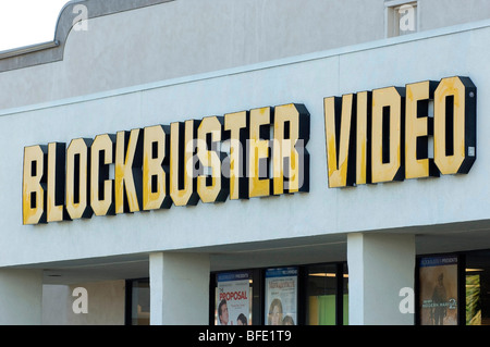 Blockbuster Video Stockfoto