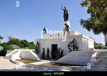 Freiheitsdenkmal, Old Town, Lefkosia, Distrikt Nikosia, Zypern Stockfoto