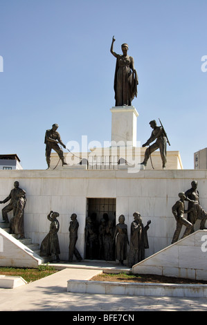 Freiheitsdenkmal, Old Town, Lefkosia, Distrikt Nikosia, Zypern Stockfoto