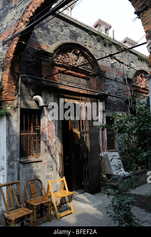 Shikumen-Haus in Shanghai, China. 19. Oktober 2009 Stockfoto