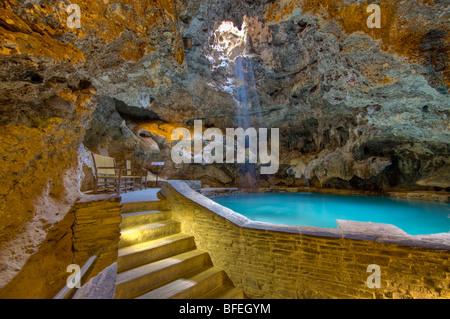 Höhle und Basin National Historic Site, Sulphur Mountain, Banff Nationalpark, Alberta, Kanada Stockfoto