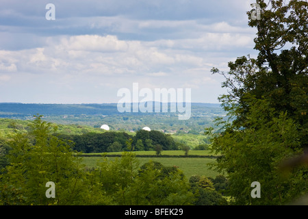 Landschaft rund um Selbourne, Hampshire, England Stockfoto