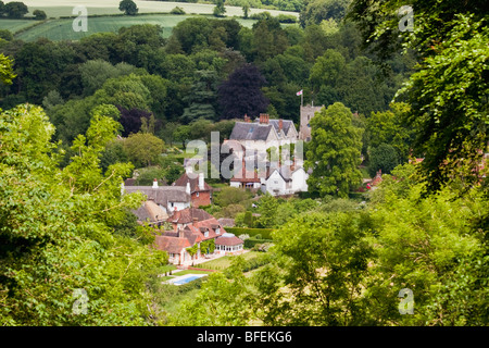 Landschaft rund um Selbourne, Hampshire, England Stockfoto