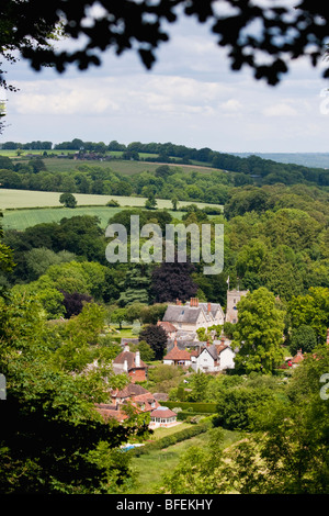 Landschaft rund um Selbourne, Hampshire, England Stockfoto