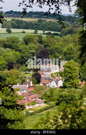 Landschaft rund um Selbourne, Hampshire, England Stockfoto