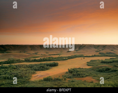 Qu'appelle Valley, Saskatchewan, Kanada Stockfoto