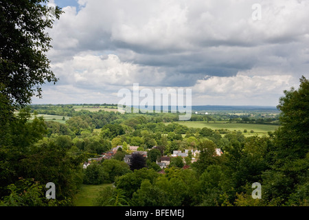 Landschaft rund um Selbourne, Hampshire, England Stockfoto