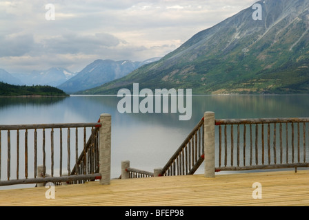 Bennett Lake, Carcross, Yukon Territorium, Kanada Stockfoto