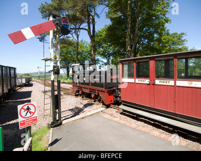 die Lynton und Barnstaple schmale Lehre Eisenbahn Stockfoto