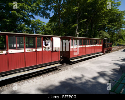 die Lynton und Barnstaple schmale Lehre Eisenbahn Stockfoto