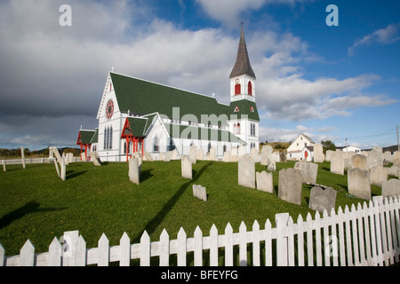 Str. Pauls anglikanische Kirche, Trinity, Neufundland, Kanada Stockfoto