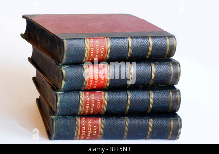 Stapel alter Bücher Stockfoto