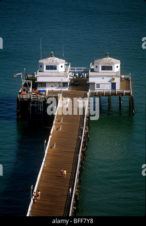 Der Malibu Pier Stockfoto