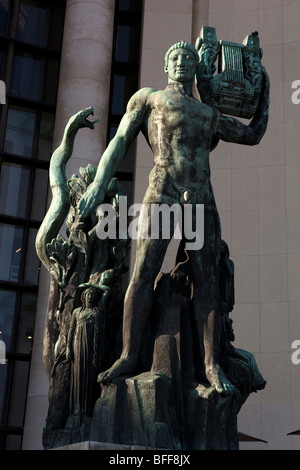 Herkules-Statue. Palais de Chaillot. Paris. Frankreich. Europa Stockfoto