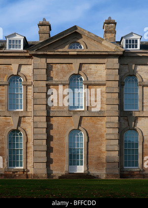 Das äußere eines herrschaftlichen Hauses. Stockfoto