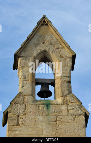 GLOUCESTER, Großbritannien - 01. NOVEMBER 2009: Schließung des Glockenturms in der Mariners Church in Gloucester Docks Stockfoto