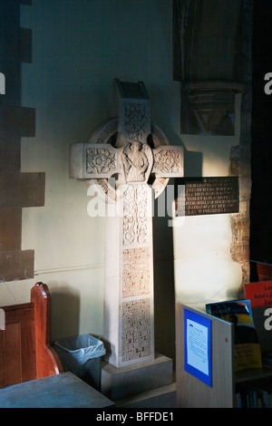 Nahaufnahme eines Teils des Innenraums der Heiligen Dreifaltigkeit Kirche Forest Row Stockfoto