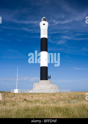 Der neue Leuchtturm Dungeness, UK. Stockfoto