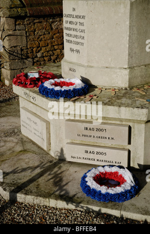 Dorf Kriegerdenkmal, Caythorpe, Lincolnshire, England. Stockfoto