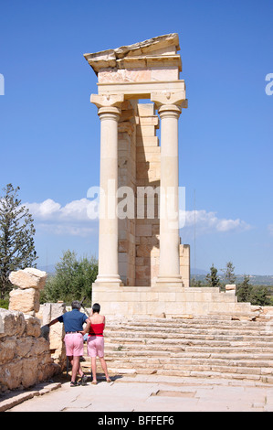 Apollo-Tempel, Heiligtum des Apollo Hylates, Kourion, Distrikt Limassol, Zypern Stockfoto