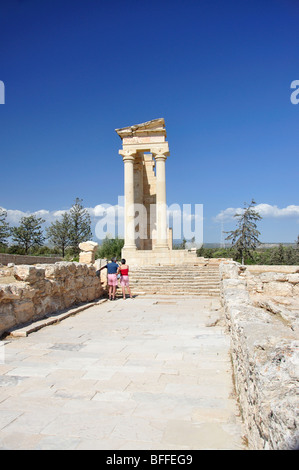 Apollo-Tempel, Heiligtum des Apollo Hylates, Kourion, Distrikt Limassol, Zypern Stockfoto